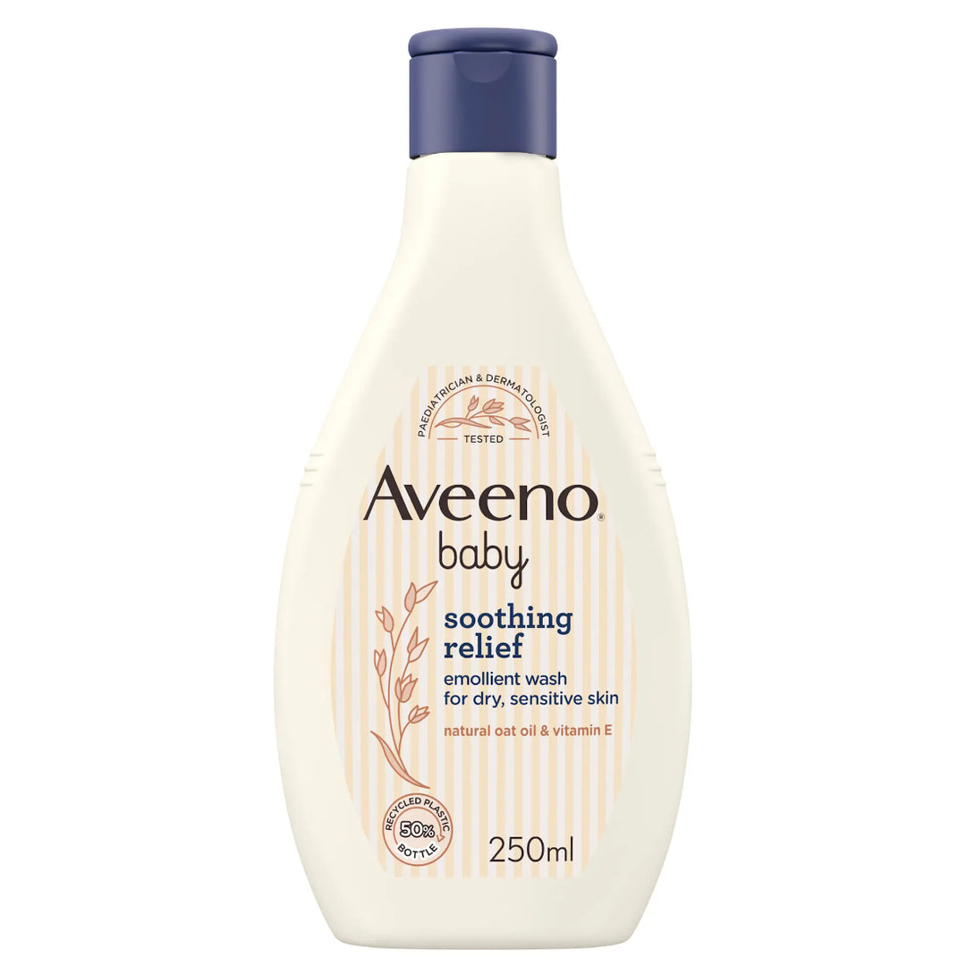 Aveeno Baby Soothing Relief Emollient Wash (250ml)