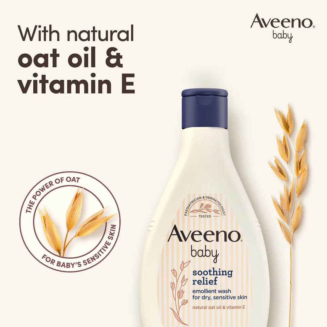 Aveeno Baby Soothing Relief Emollient Wash (250ml)
