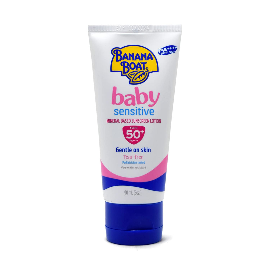 Banana Boat Baby Sensitive Mineral Sunscreen Lotion SPF 50+ (90ml)