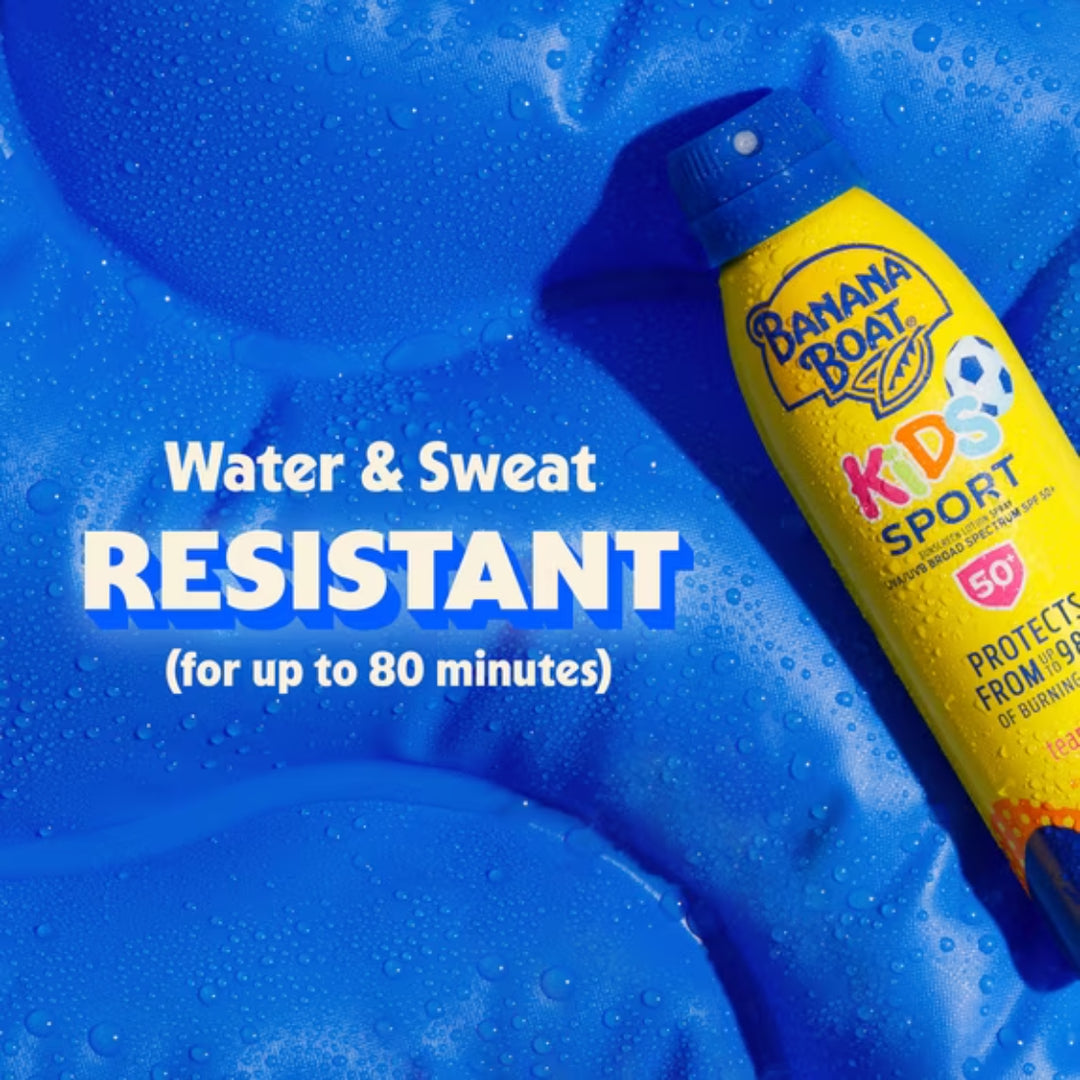 Banana Boat Kids Sport Sunscreen Spray SPF 50+ (170g)