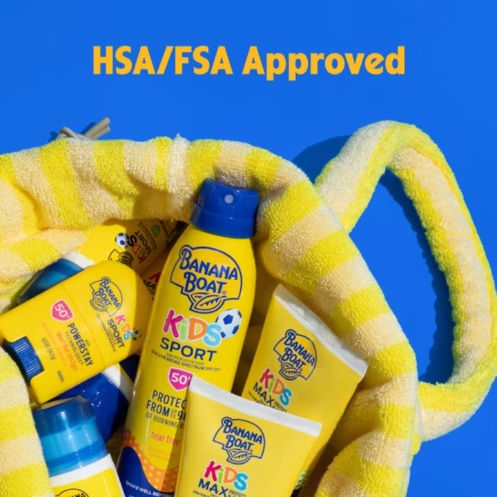 Banana Boat Kids Sport Sunscreen Spray SPF 50+ (170g)