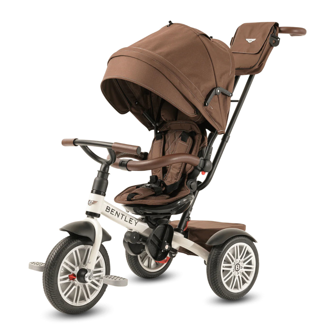 Bentley 6 in 1 Stroller Trike - White Satin