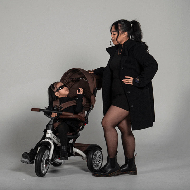 Bentley 6 in 1 Stroller Trike - White Satin