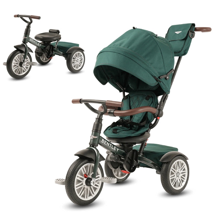 Bentley 6 in 1 Stroller Trike - Spruce Green