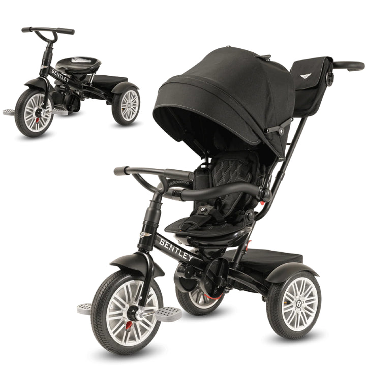 Bentley 6 in 1 Stroller Trike - Onyx Black