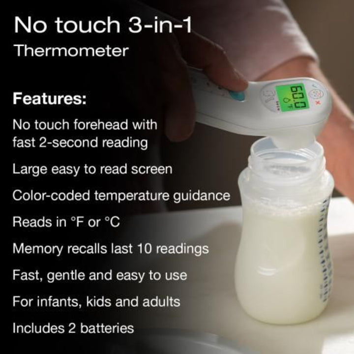 Braun 3 in 1 Non-Contact Forehead Thermometer