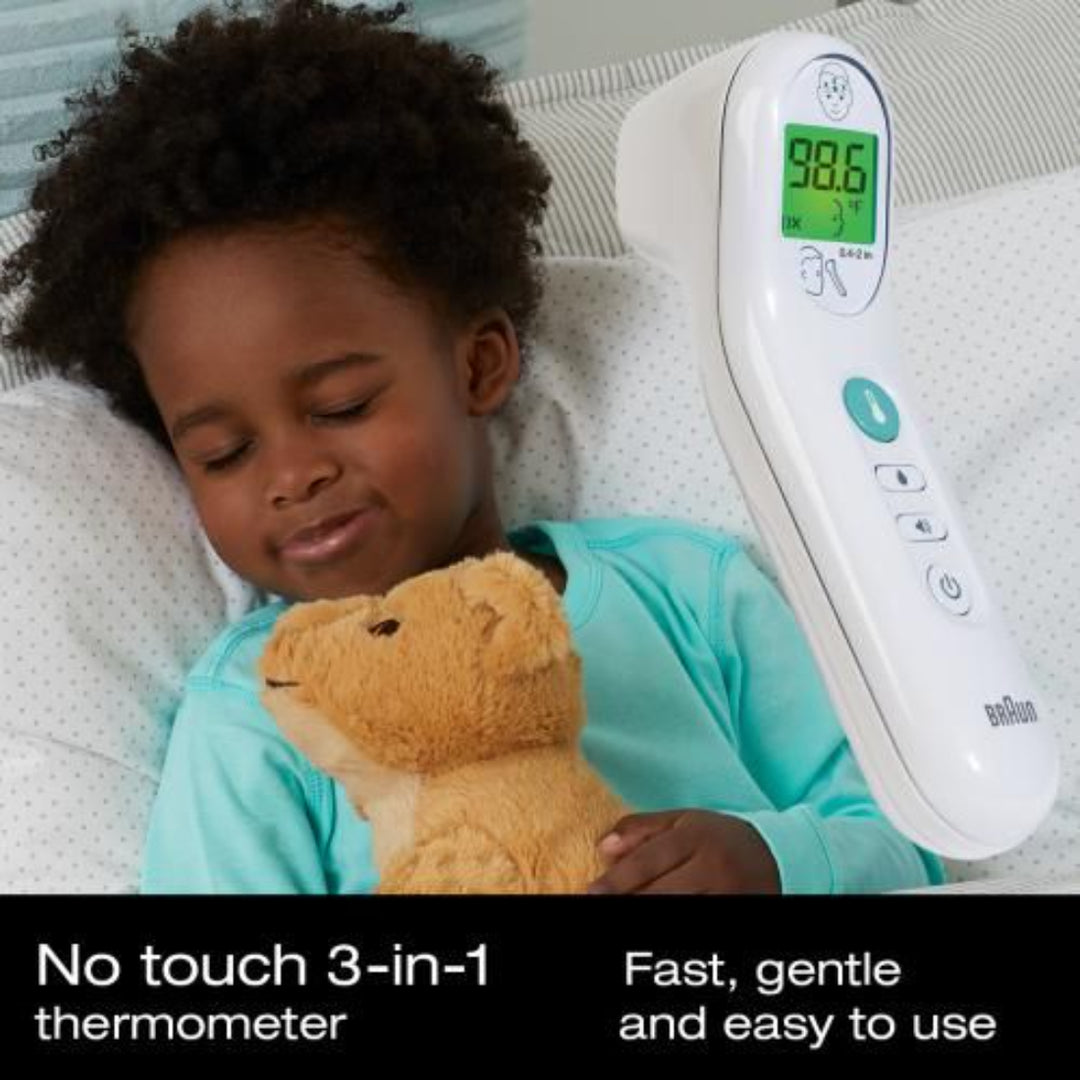 Braun 3 in 1 Non-Contact Forehead Thermometer