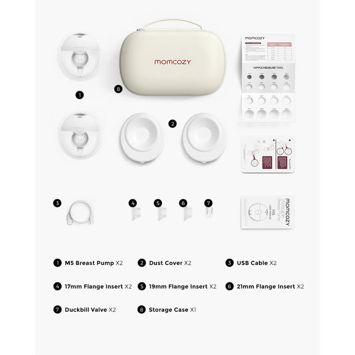 momcozy M5 Wearable Electric Breast Pump