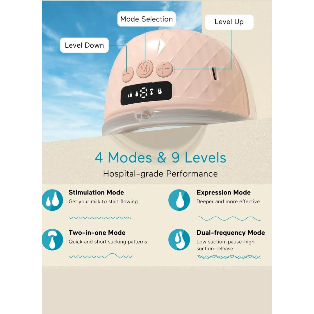 Paruu P10 Double Wearable Electric Breast Pump