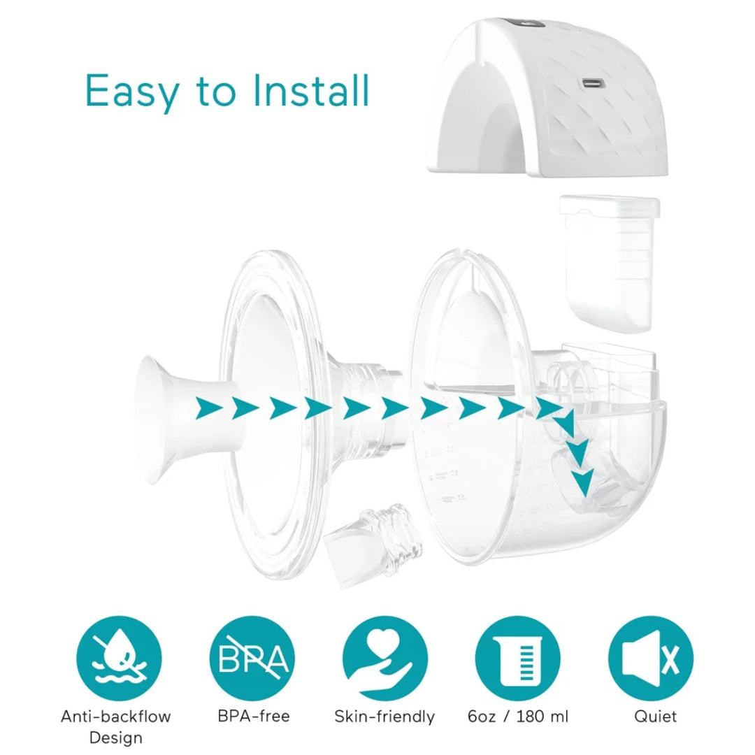 Paruu P10 Double Wearable Electric Breast Pump