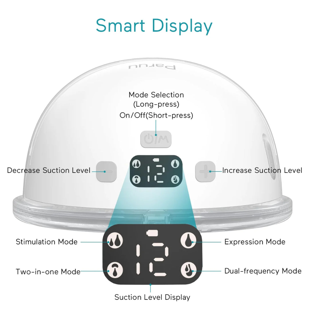 Paruu P16 Double Wearable Electric Breast Pump