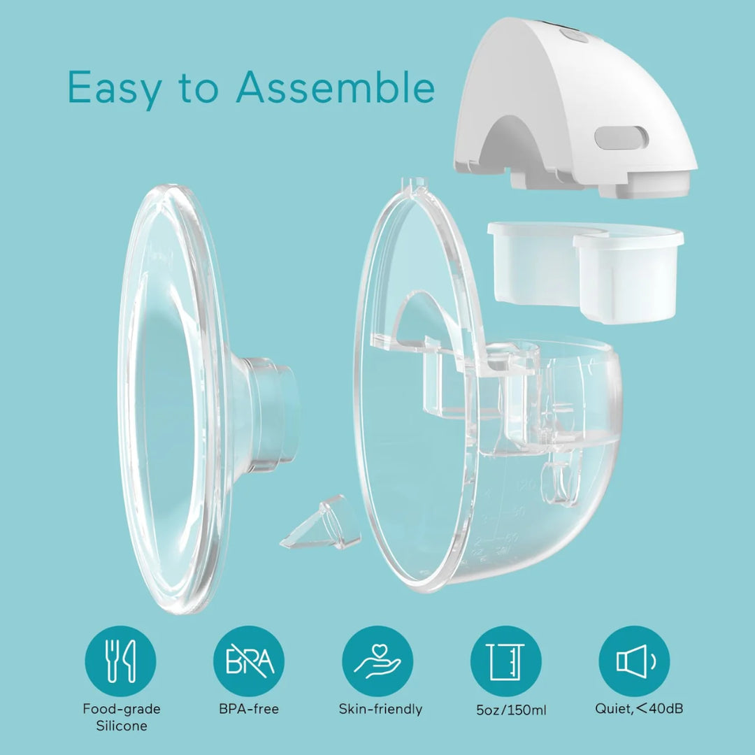 Paruu P16 Double Wearable Electric Breast Pump