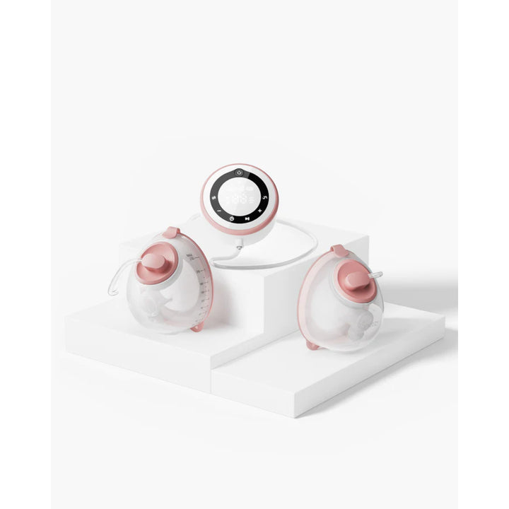 momcozy V1 Pro Hospital-Grade Wearable Electric Breast Pump (Cozy Red)