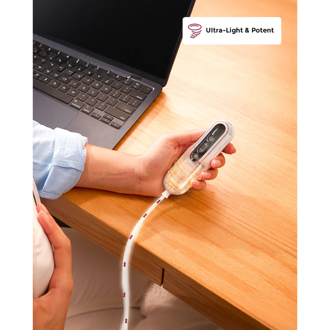 momcozy V2 Pro Hospital-Grade Double Wearable Breast Pump (Cozy Red)