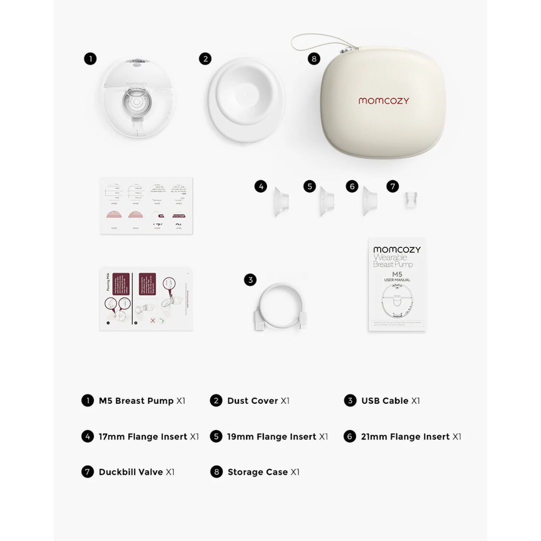 momcozy M5 Wearable Electric Breast Pump