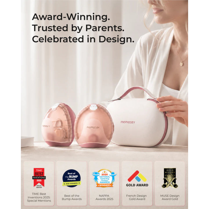 momcozy Air 1 Ultra-Slim Wearable Electric Breast Pump