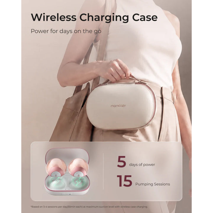 momcozy Air 1 Ultra-Slim Wearable Electric Breast Pump