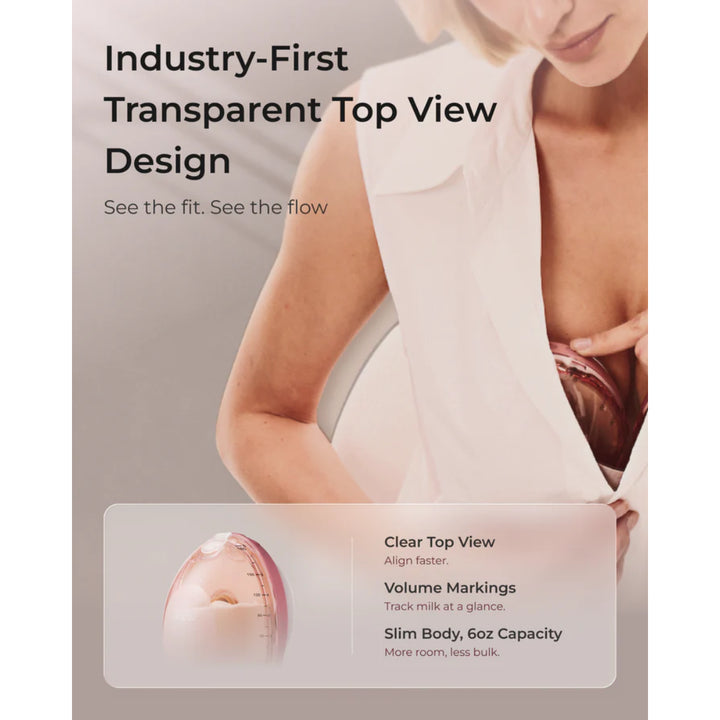 momcozy Air 1 Ultra-Slim Wearable Electric Breast Pump