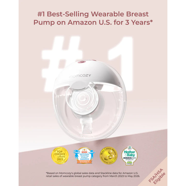 momcozy M5 Smart Wearable Electric Breast Pump