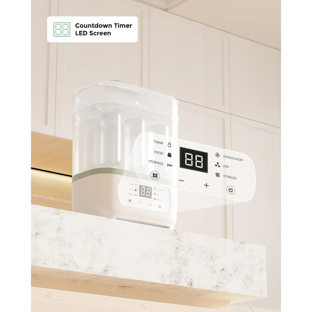 momcozy 8-in-1 Baby Bottle Steam Sterilizer & Dryer