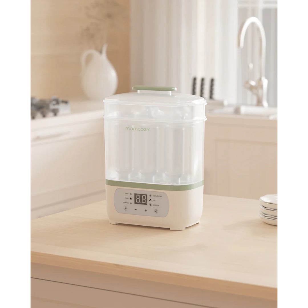 momcozy 8-in-1 Baby Bottle Steam Sterilizer & Dryer