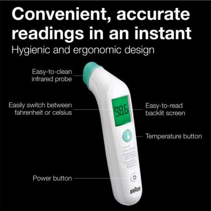 Braun Sensian™ Swipe 5 Forehead Thermometer