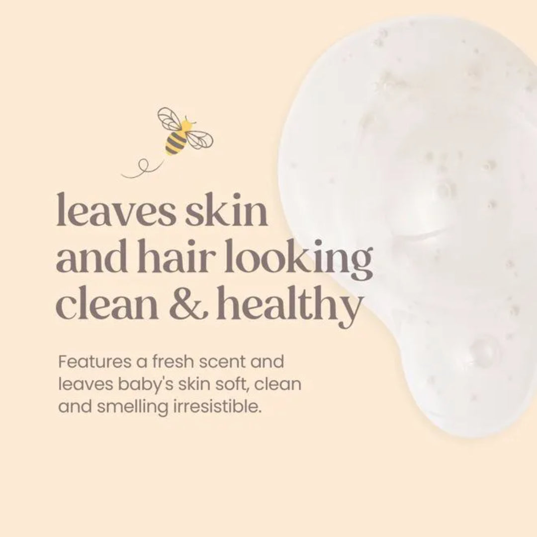 burt's bees baby original shampoo & wash (354.8ml)