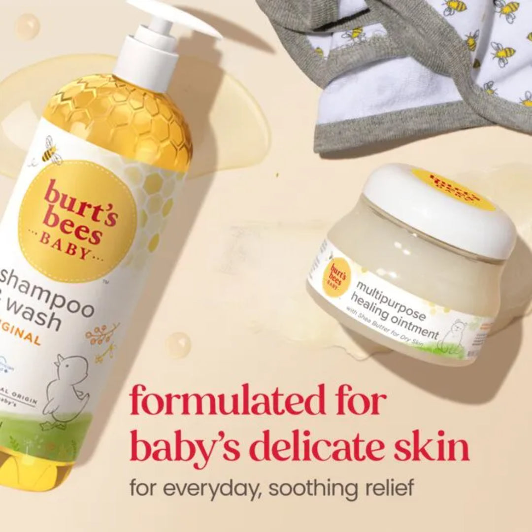 burt's bees baby original shampoo & wash (354.8ml)