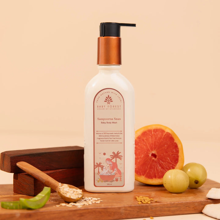 Baby Forest Sampoorna Snan Baby Body Wash (200ml)