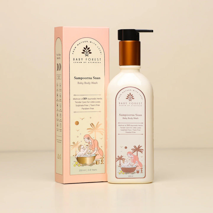 Baby Forest Sampoorna Snan Baby Body Wash (200ml)