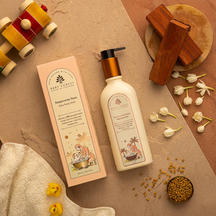 Baby Forest Sampoorna Snan Baby Body Wash (200ml)