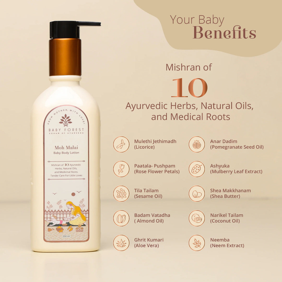 Baby Forest Moh Malai Baby Body Lotion (200ml)