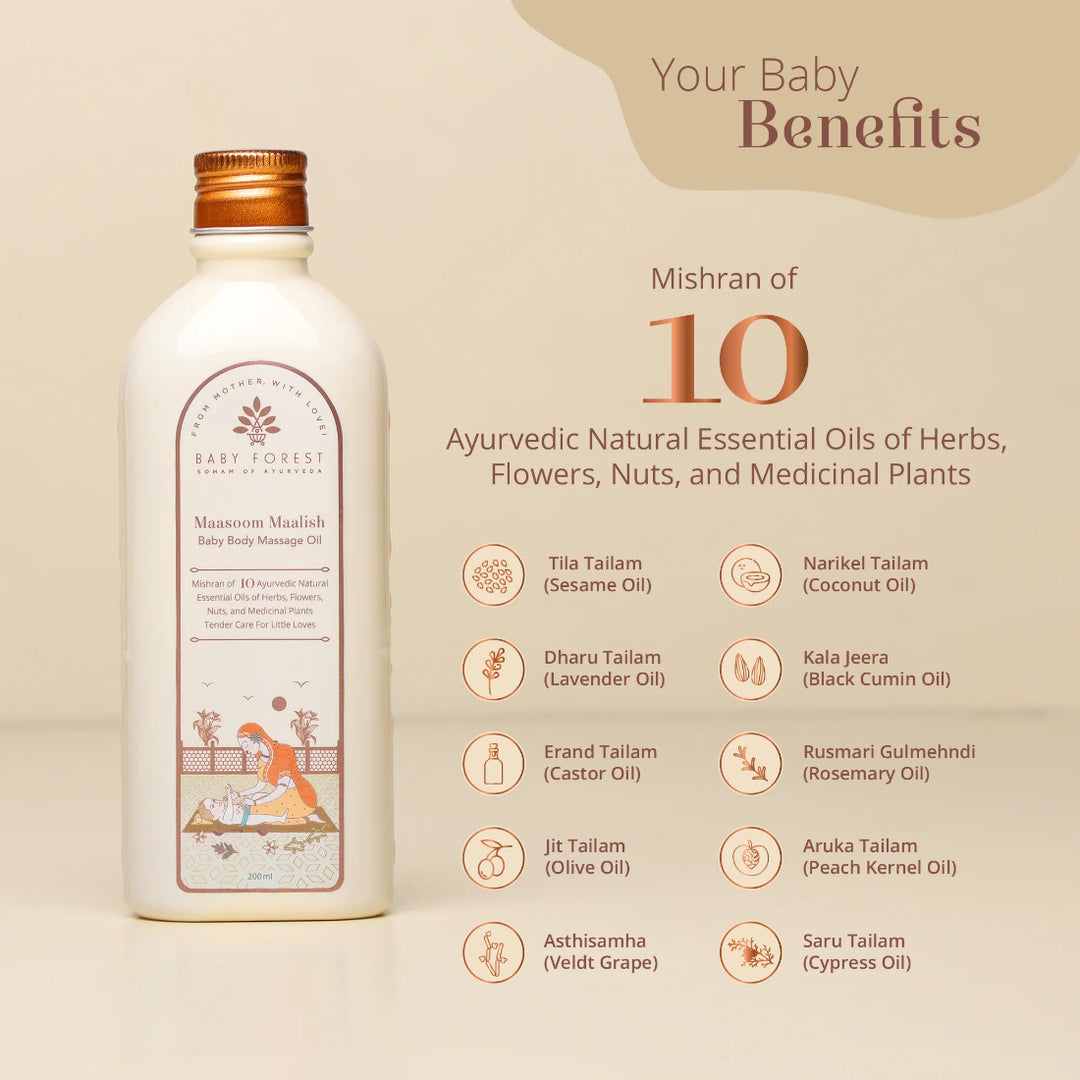 Baby Forest Masoom Maalish Baby Massage Oil (200ml)