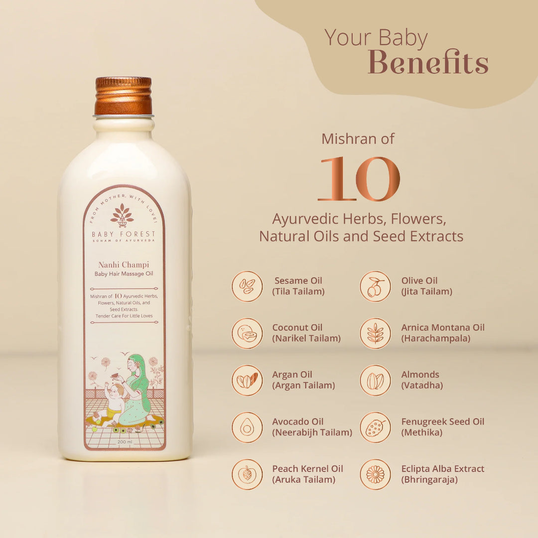 Baby Forest Nahni Champi Hair Massage Oil (200ml)