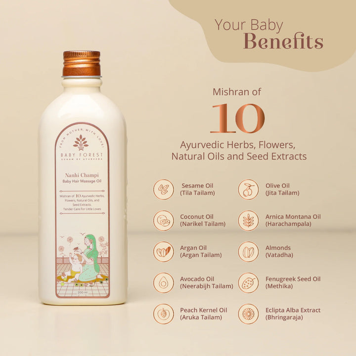 Baby Forest Nahni Champi Hair Massage Oil (200ml)
