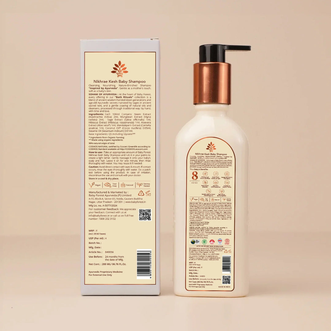 Baby Forest Nikhrae Kesh Baby Shampoo (200ml)