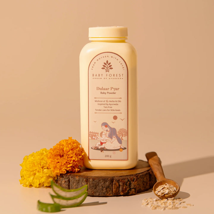 Baby Forest Dulaar Pyar Talc-Free Baby Powder (200g)