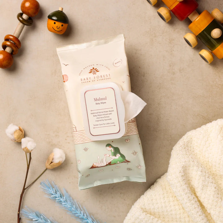 Baby Forest Mulmul Baby Wipes (72pcs)