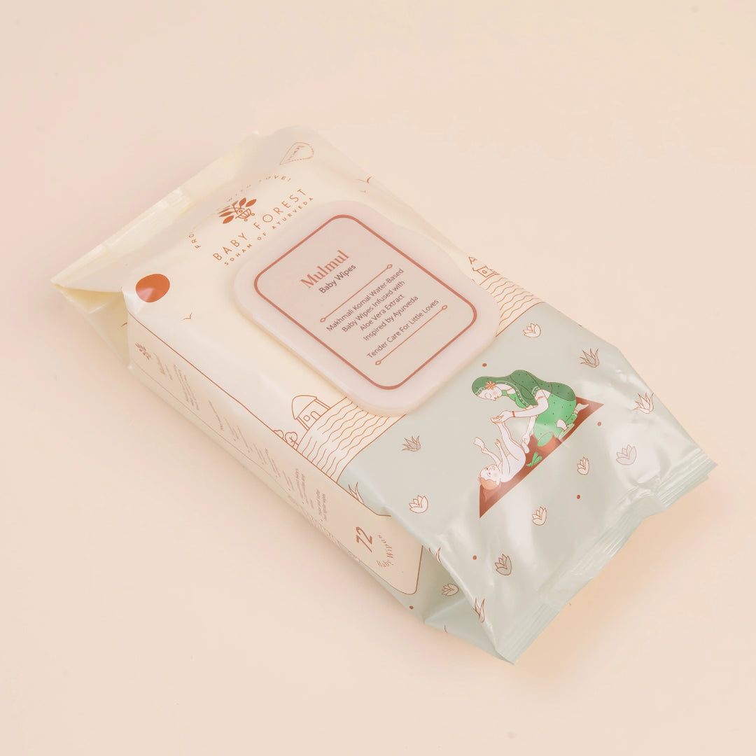 Baby Forest Mulmul Baby Wipes (72pcs)