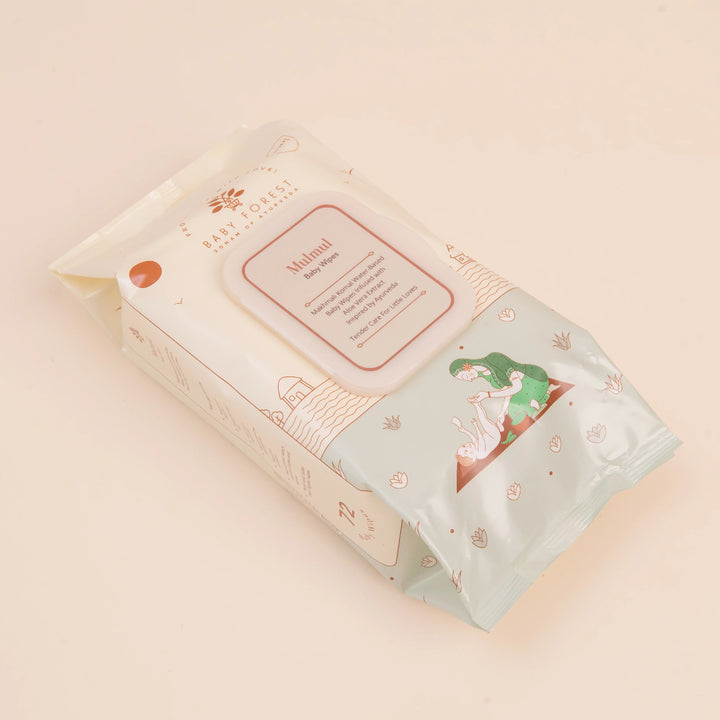Baby Forest Mulmul Baby Wipes (72pcs)