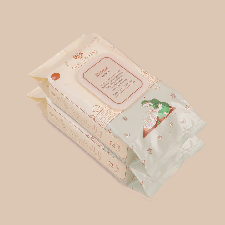 Baby Forest Mulmul Baby Wipes (72pcs)