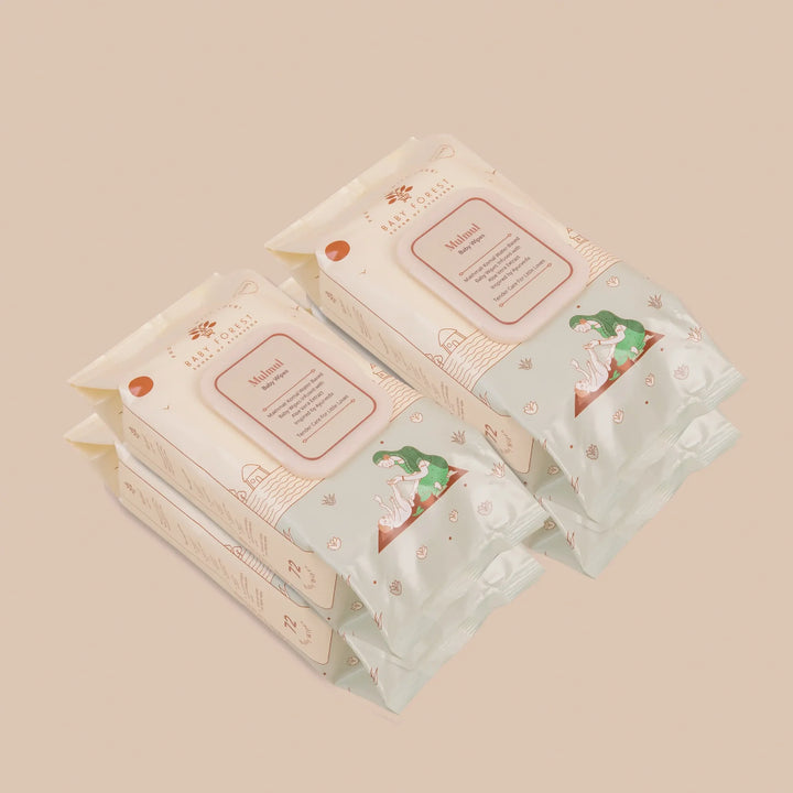 Baby Forest Mulmul Baby Wipes (72pcs)