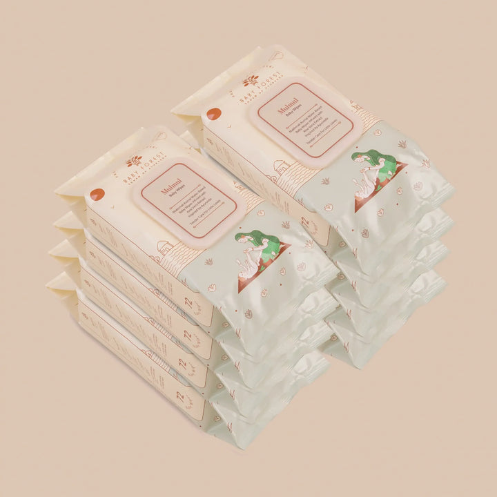 Baby Forest Mulmul Baby Wipes (72pcs)