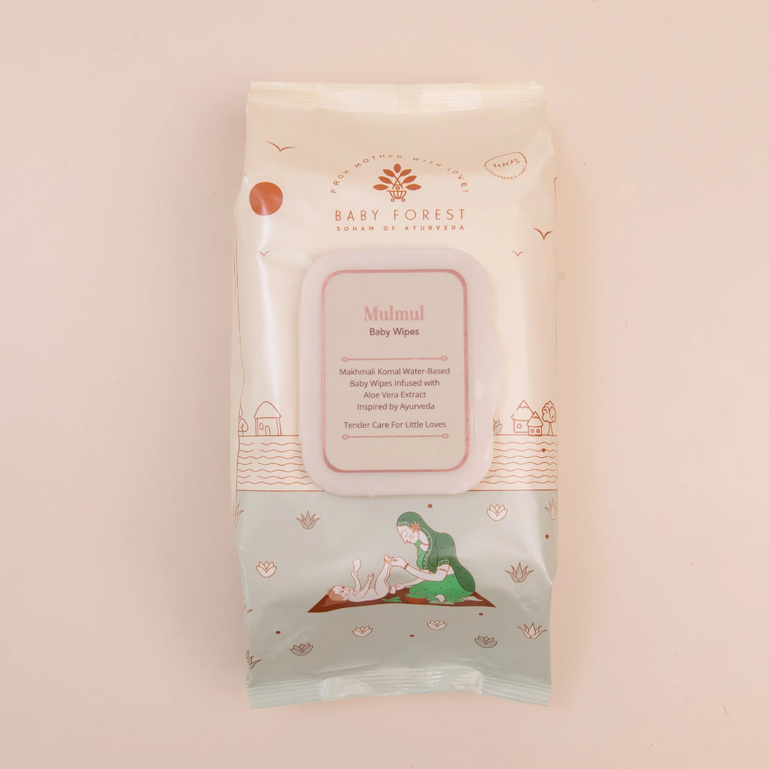 Baby Forest Mulmul Baby Wipes (72pcs)