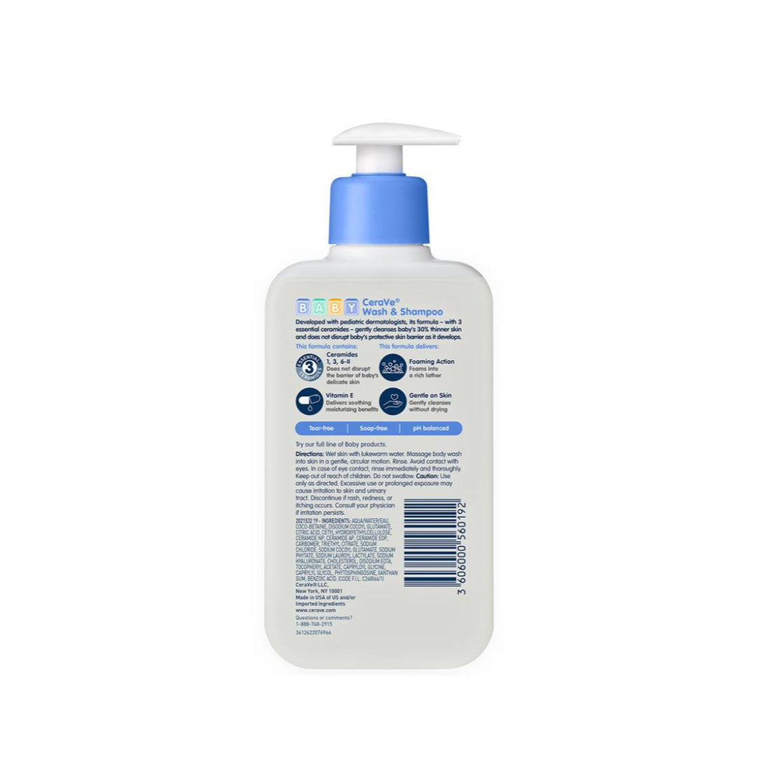 CeraVe Baby Wash & Shampoo (237ml)