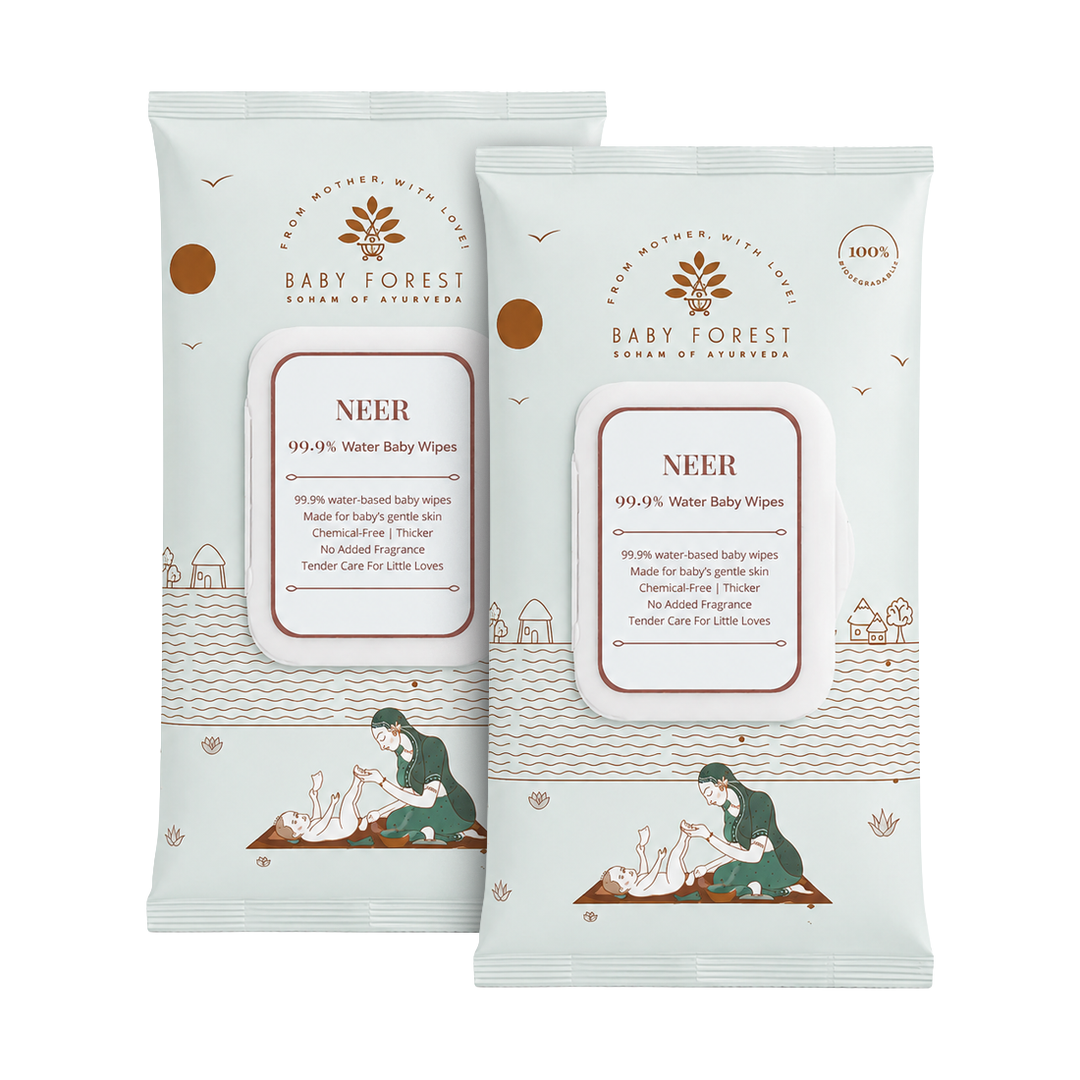 Baby Forest Neer 99.9% Water Baby Wipes (72pcs)
