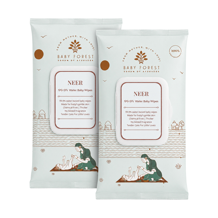 Baby Forest Neer 99.9% Water Baby Wipes (72pcs)