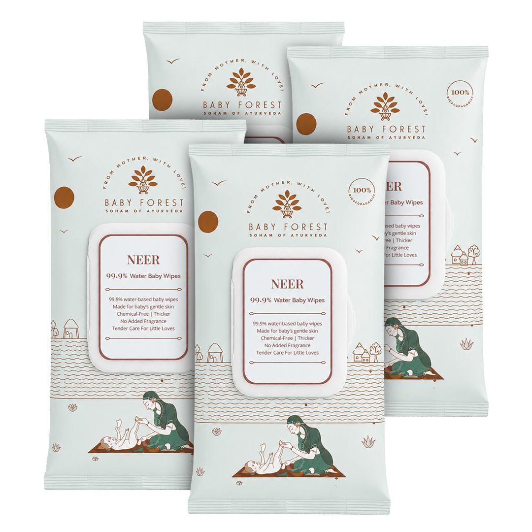 Baby Forest Neer 99.9% Water Baby Wipes (72pcs)