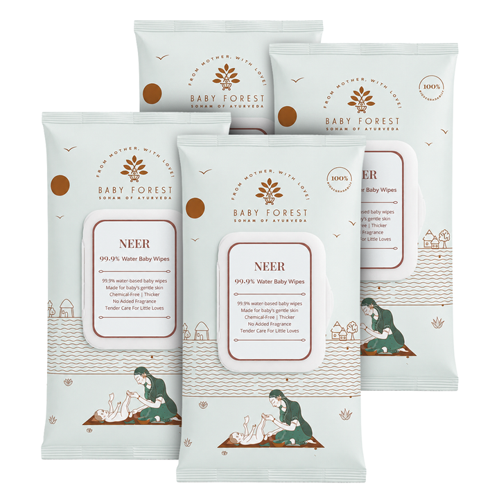 Baby Forest Neer 99.9% Water Baby Wipes (72pcs)