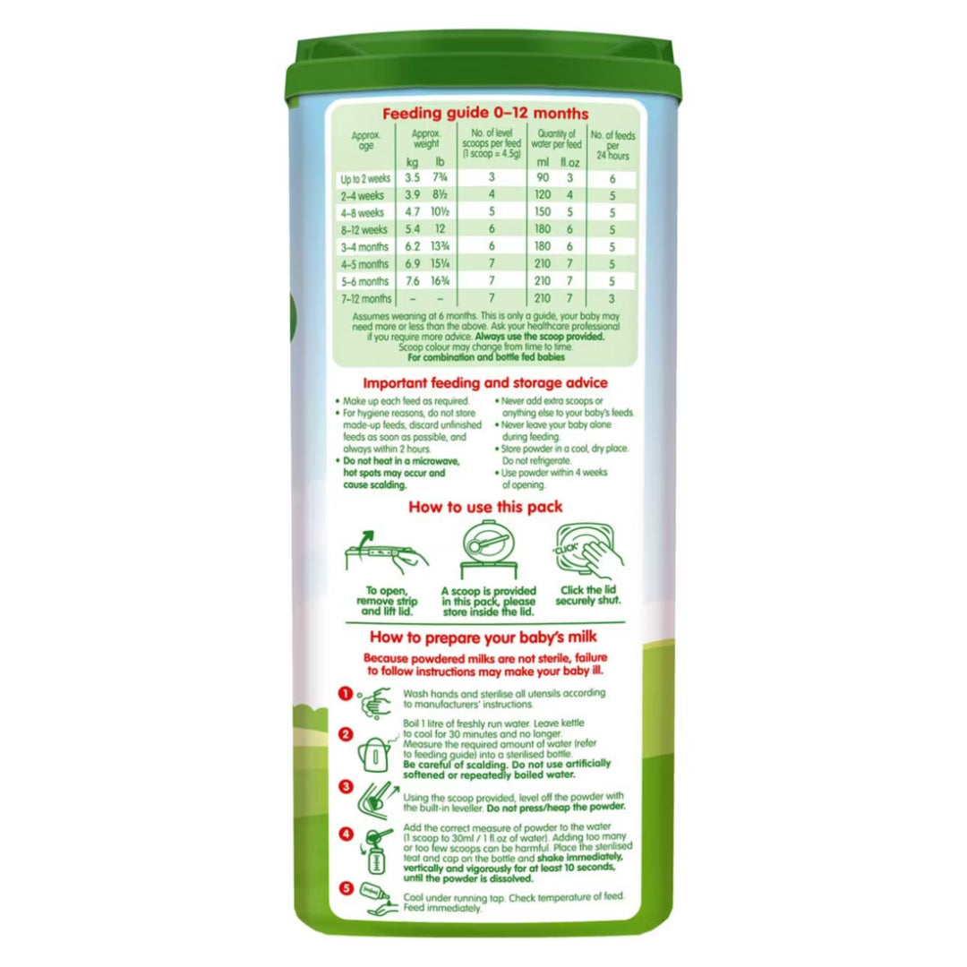 Cow & Gate First Infant Milk Stage 1 (From Birth) (800g)